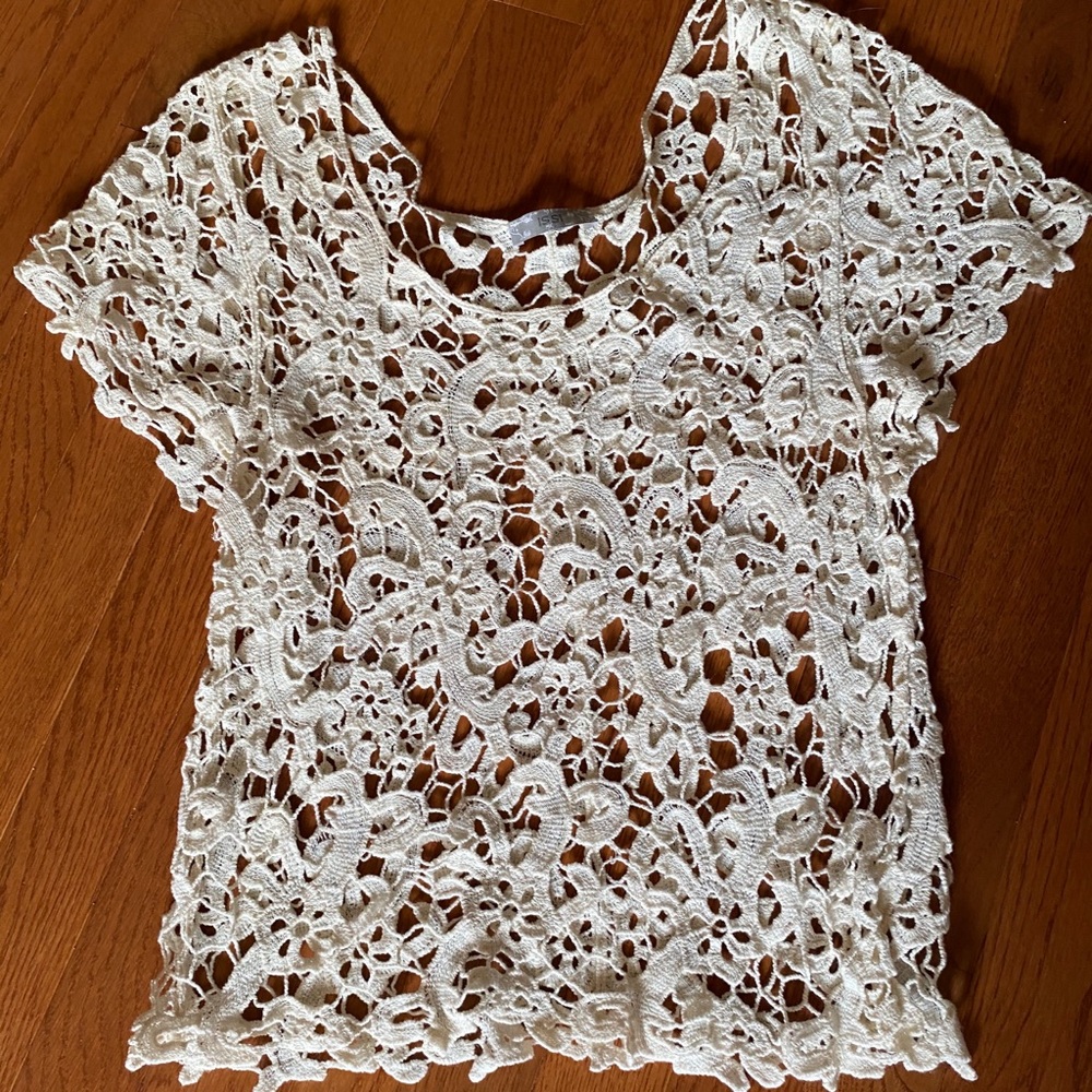 Knit Cutout short sleeve